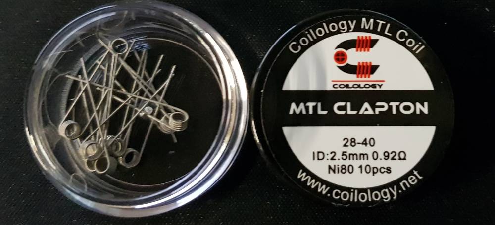 COILOLOGY PREBUILT COIL MTL  CLAPTON 28/40